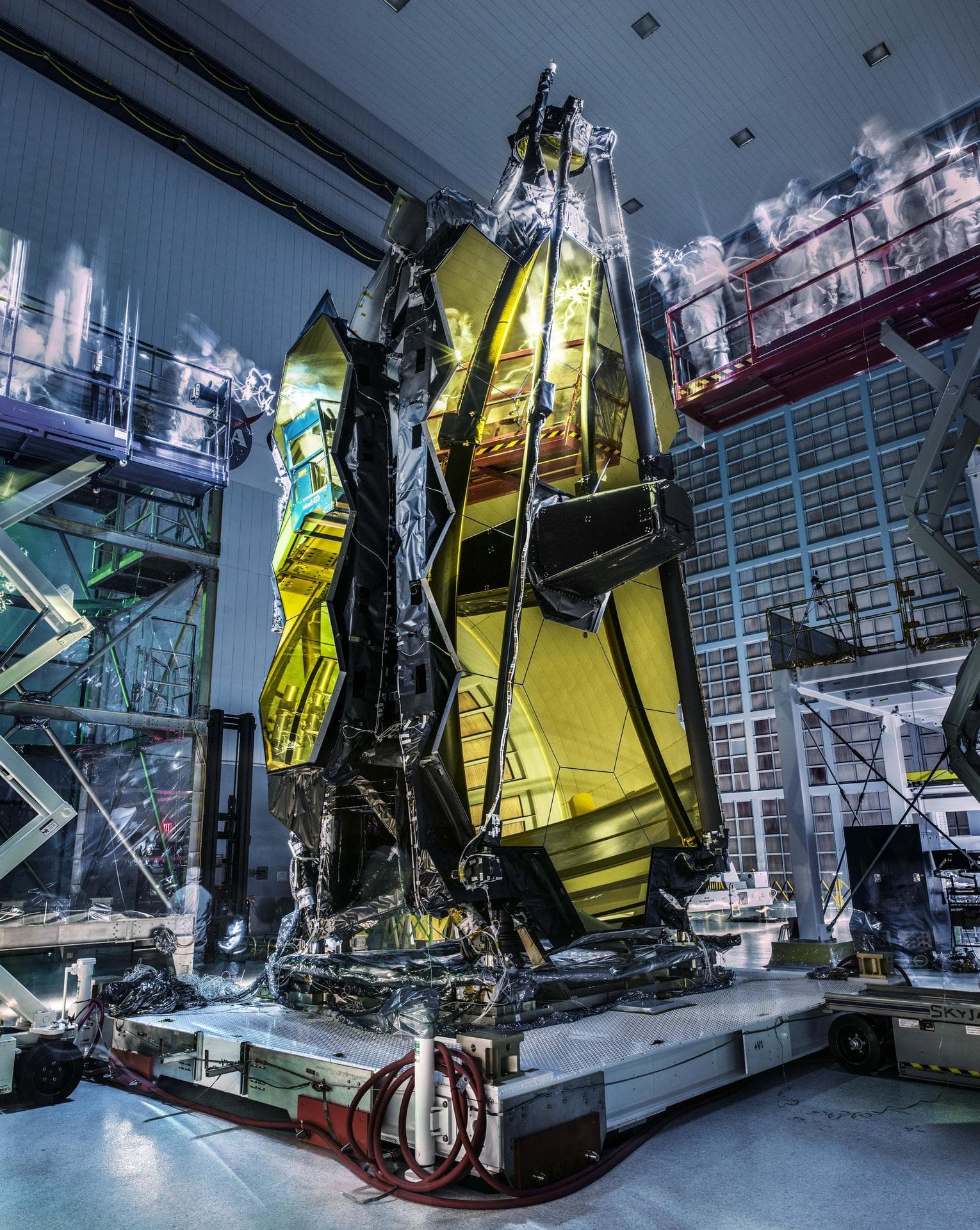 James Webb Space Telescope spacecraft