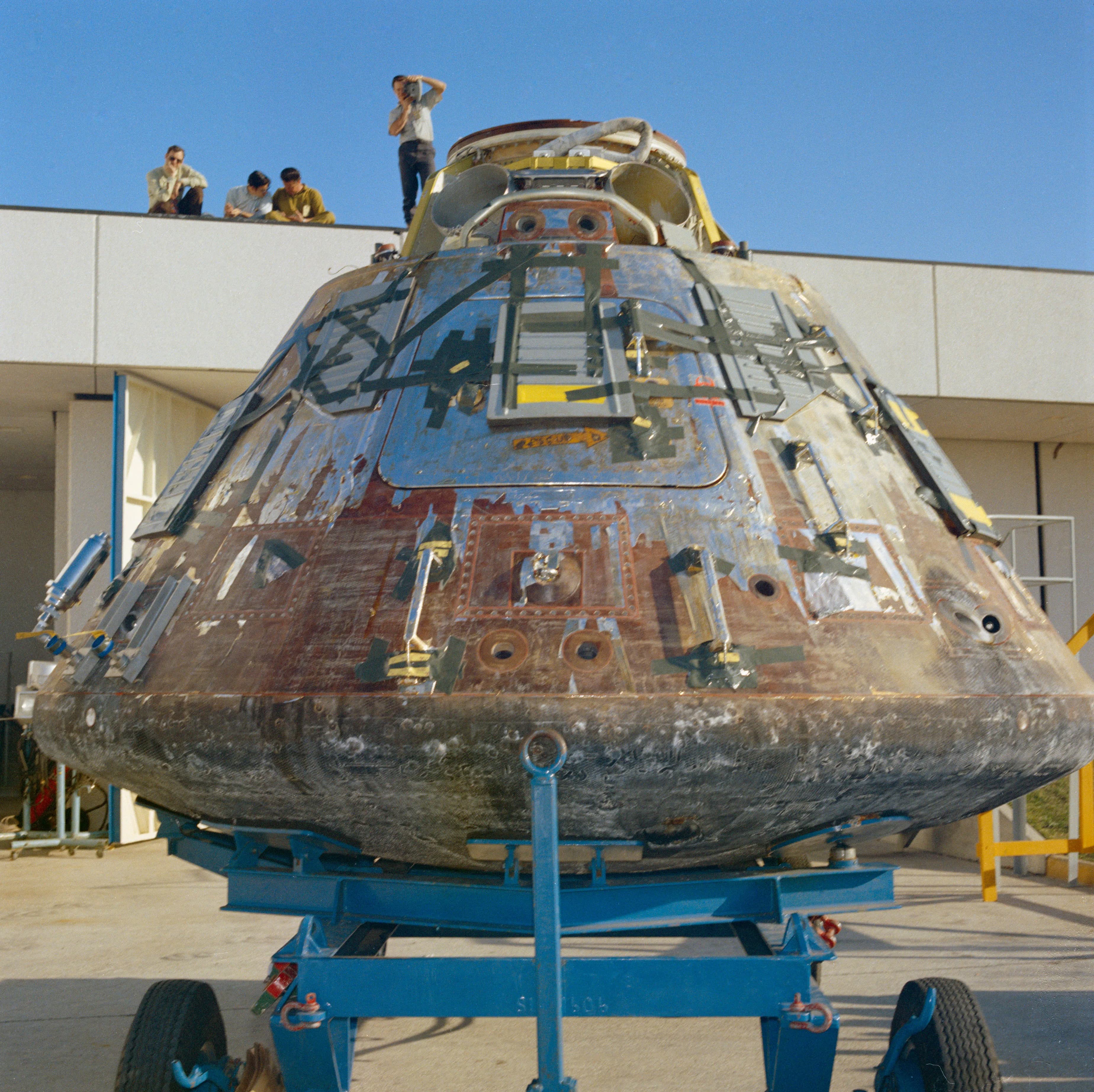 Command Module Yankee Clipper spacecraft